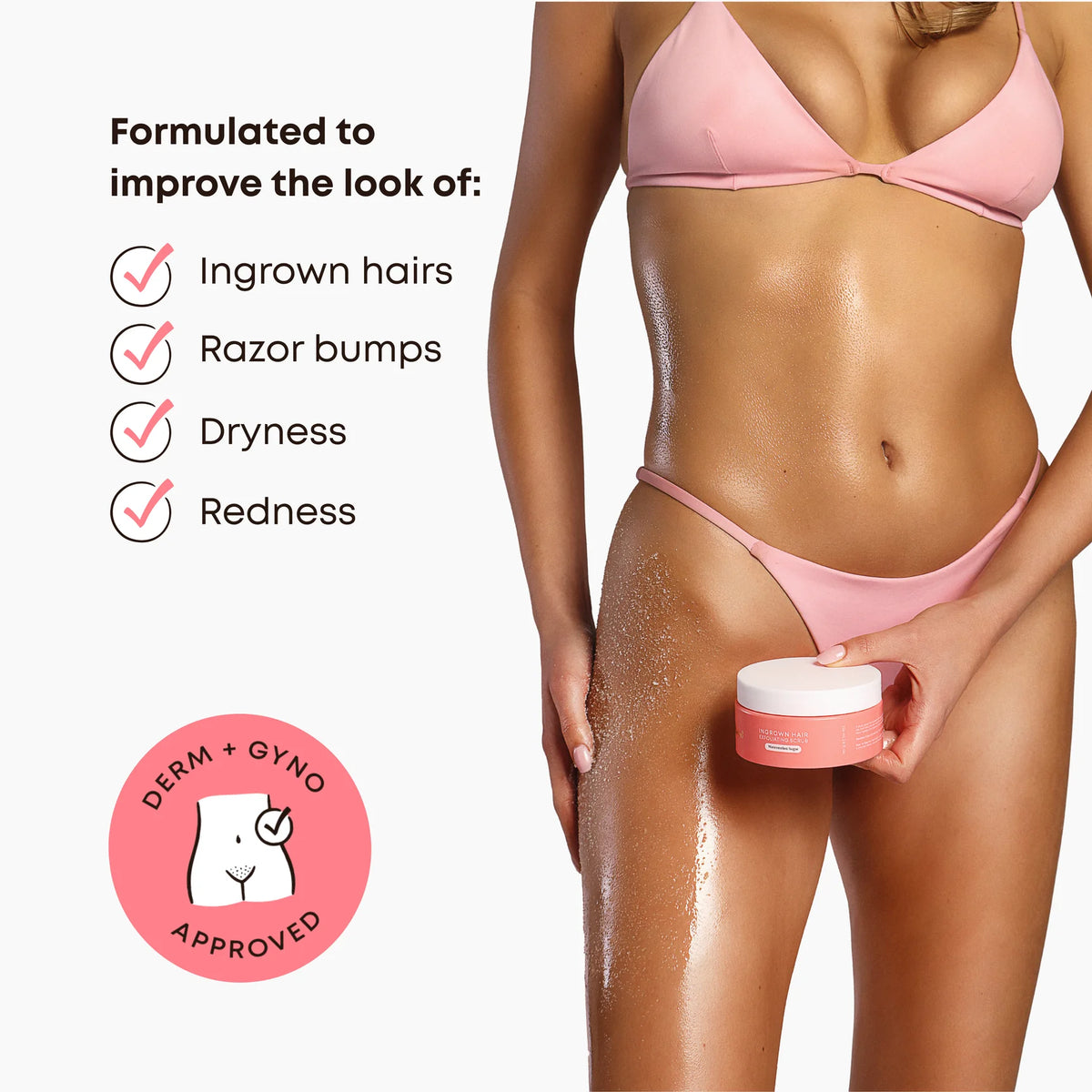 Watermelon Sugar Ingrown Hair Exfoliating Scrub