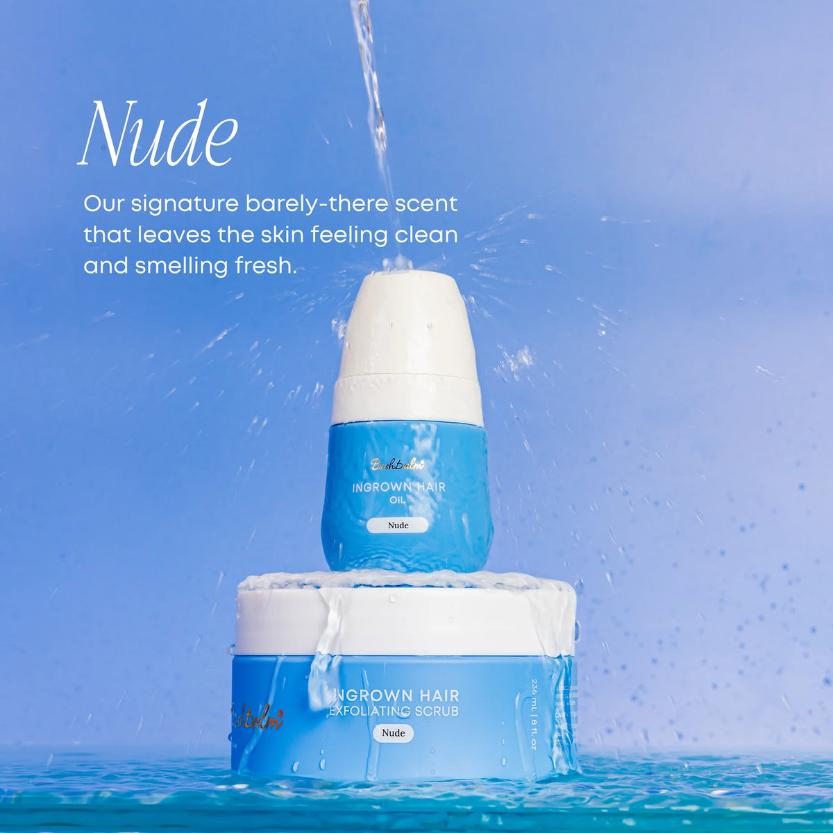 Nude Ingrown Hair Exfoliating Scrub